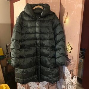 Steve Madden Dark Green Puffer Coat